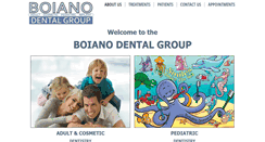 Desktop Screenshot of boianodental.com