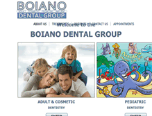 Tablet Screenshot of boianodental.com